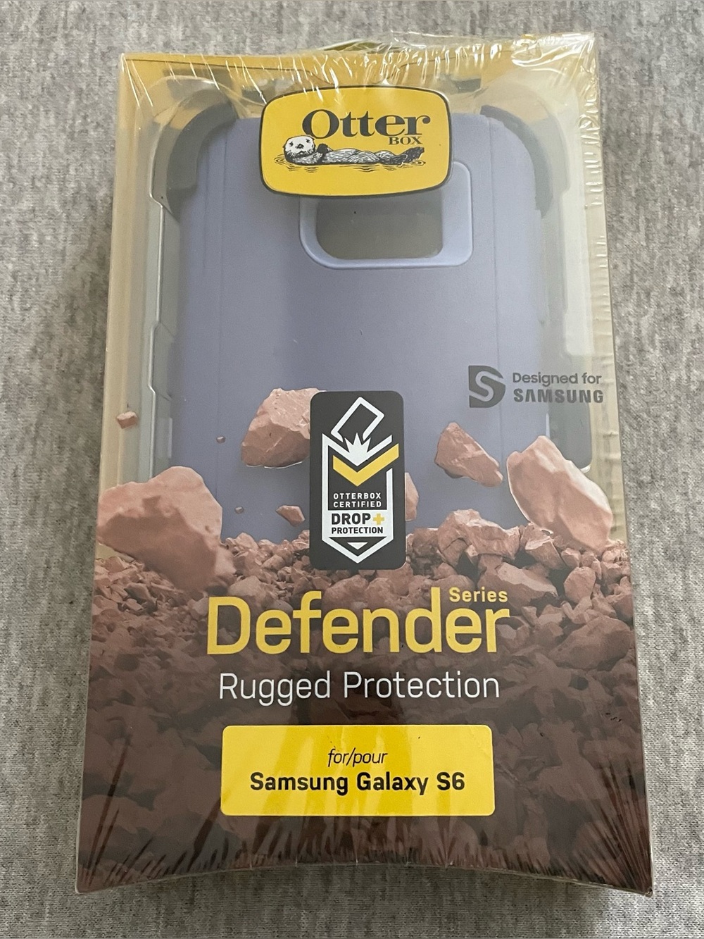 OtterBox Defender Series Rugged Phone Case for Samsung Galaxy S6 - Purple New